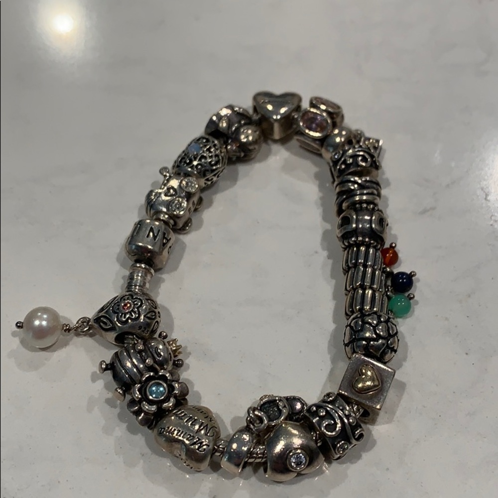 Pandora Bracelet with 21 charms